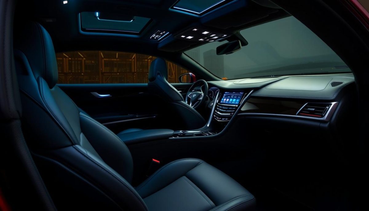 2017 Cadillac CTS V luxury sedan interior comfort and handling dynamics