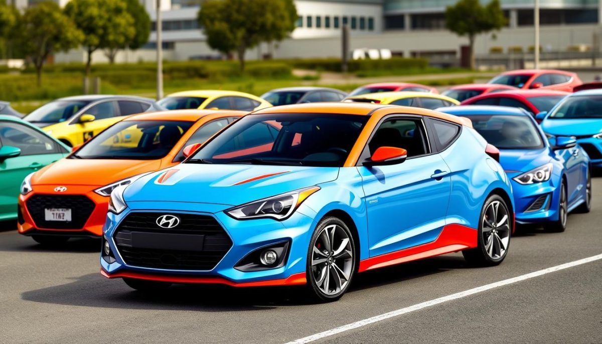 Veloster Turbo vs standard hatchbacks